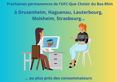 Prochaines permanences de l’UFC-Que Choisir : à Lauterbourg et Haguenau