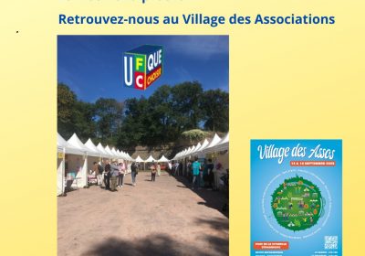 Le week-end du 13 et 14 septembre : rendez-vous sur notre stand au Village des Associations à Strasbourg