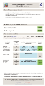 Indicateurs électricité 02 2026